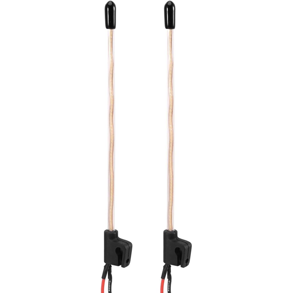 INJORA 2 Chiếc Đèn LED Roi Bên Cố Định Cho Xe Bánh Xích RC 1 / 18 SCX24 1 / 24 (Xanh Băng)