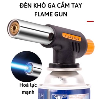 Đèn Khò Ga Cầm Tay Flame gun, đầu khò ga tự động, den kho ga,khò hàn,Khò gas mini,đèn khò gas,đèn khò ga 2 nòng,đầu khò