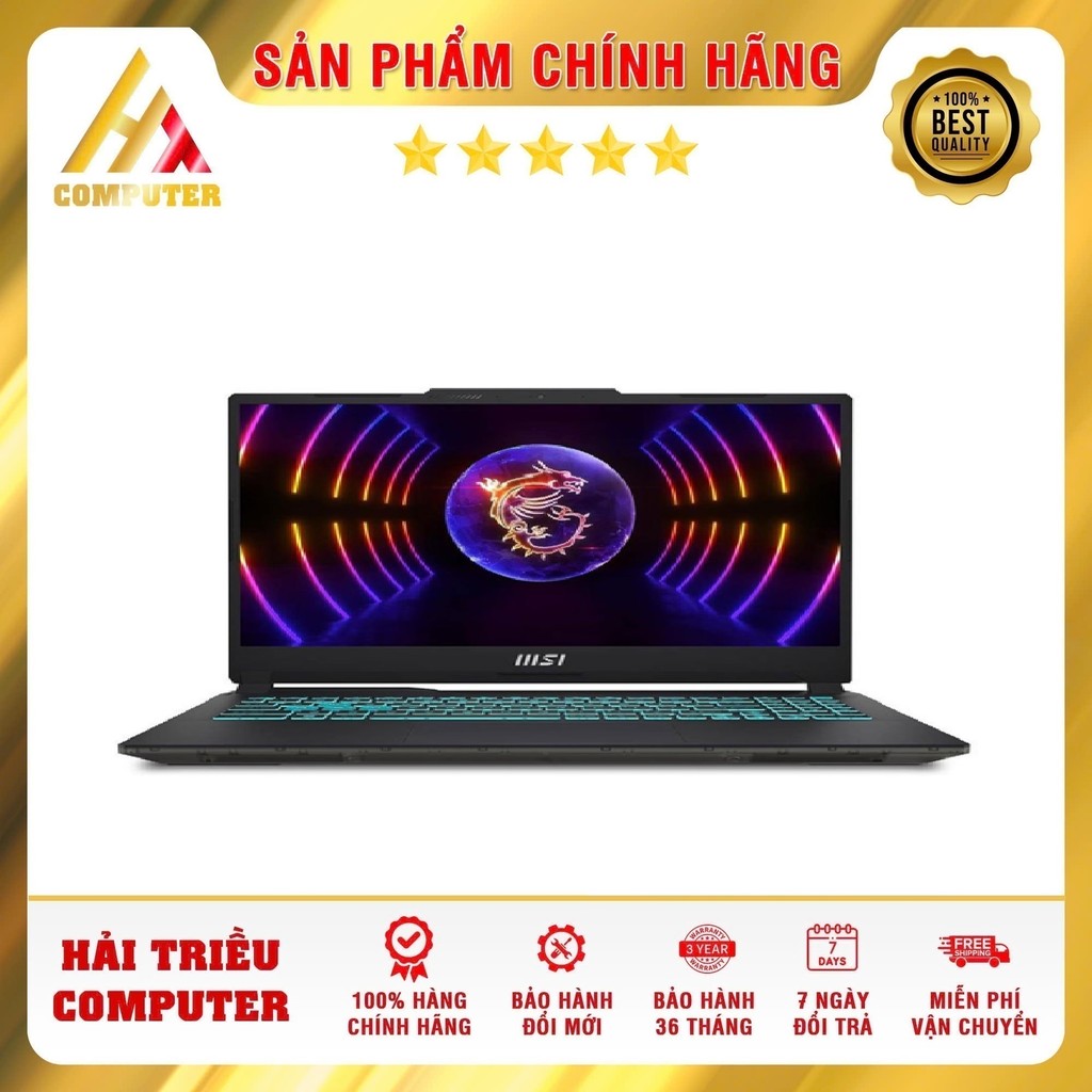 Laptop Msi Cyborg 15 A13UC-2088VN (i5-13420H/ GeForce RTX 3050/ 16GB/ 512GB/ Windows 11 Home) -  Bảo