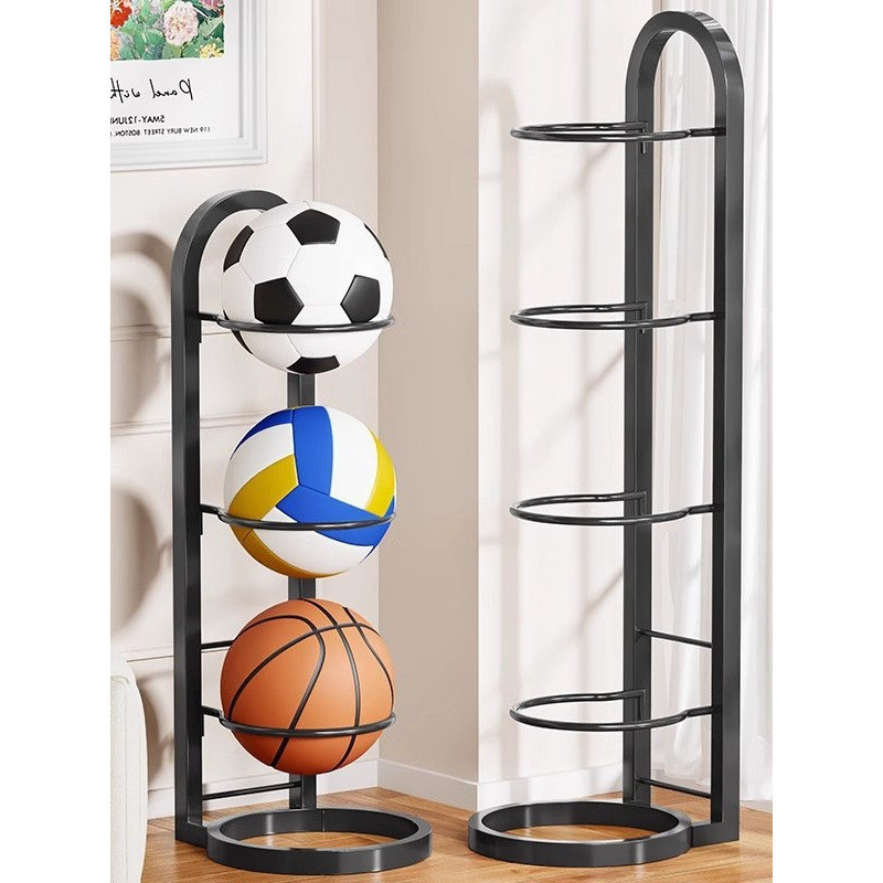 xinpin Basketball Rack Basketball Hoop Ball Storage Rack Children's Room Storage Rack Ball Rack Mult