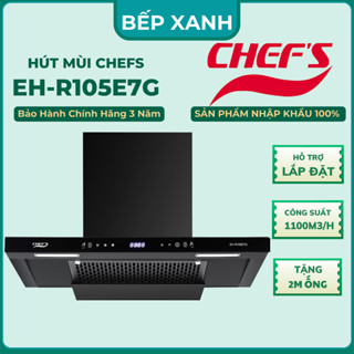Bếp Xanh | Máy hút mùi Chefs EH-R105E7G | Tự động làm sạch động cơ