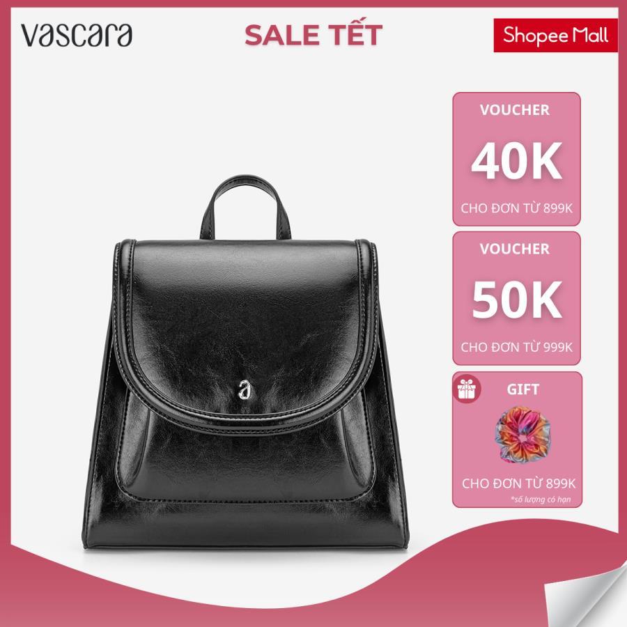 [Voucher 50K | 15.01] Vascara Balo Nắp Gập Nhấn Nổi Viền - BAC 0232