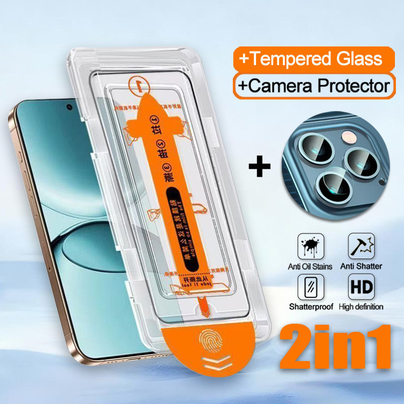 Kính cường lực toàn diện 2in1 Vivo IQOO Z10x cho Vivo IQOO Z10 Z10X Z9 Turbo Plus Pro Lite Z9X Neo 1