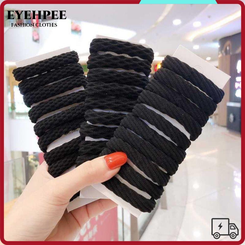 EYEHPEE 10 Dây Buộc Tóc Cao Su Co Giãn, Scrunchie Dày Cho Bé Gái