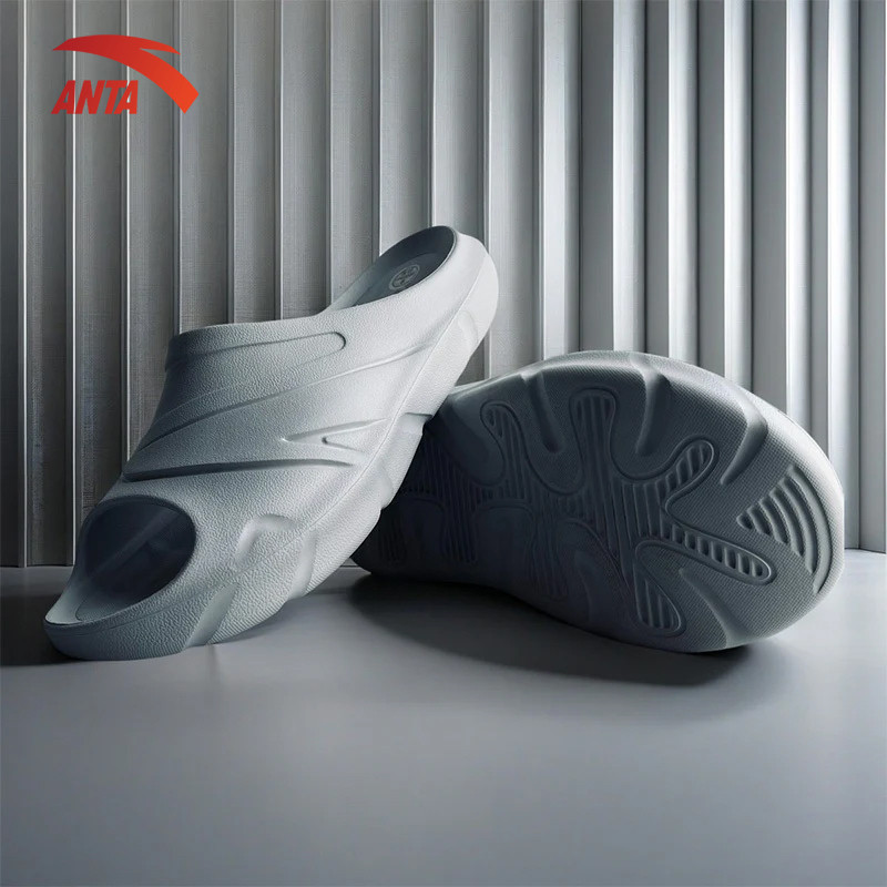 ANTA Dép Bánh Mì Thể Thao Nam Basic Slippers 1125B8523R