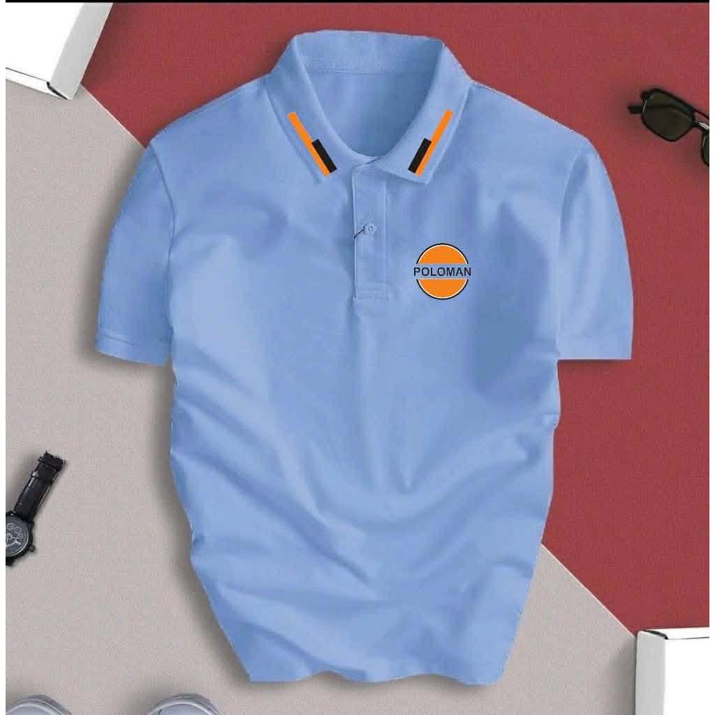 ÁO POLOMAN VẢI THUN CÁ SẤU POLY L06