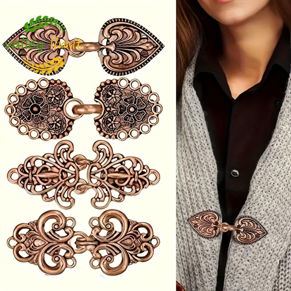 valley limit Kẹp Áo Len Valley Limit - Chống Trượt, Phong Cách Retro Thanh Lịch