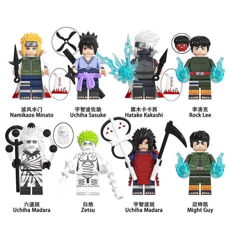 2025 Sản Phẩm Mới Tương Thích Lego Khối Xây Dựng Shadow Ninja Sasuke Akatsuki Tổ Chức Chishou Zhujia