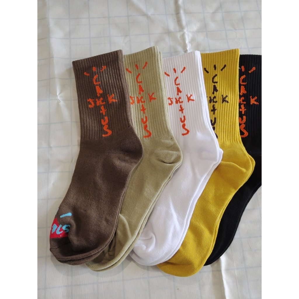 Giày thể thao đường phố AJ1 Tất ống giữa bốn màu Barb