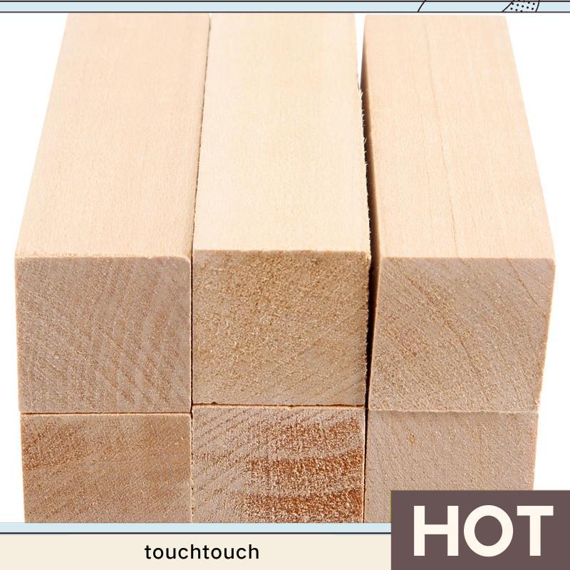 6 Khối Khắc Gỗ Basswood Cho Người Mới Bắt Đầu Khắc Sở Thích Bộ Khắc DIY Khắc Gỗ touchtouch.vn