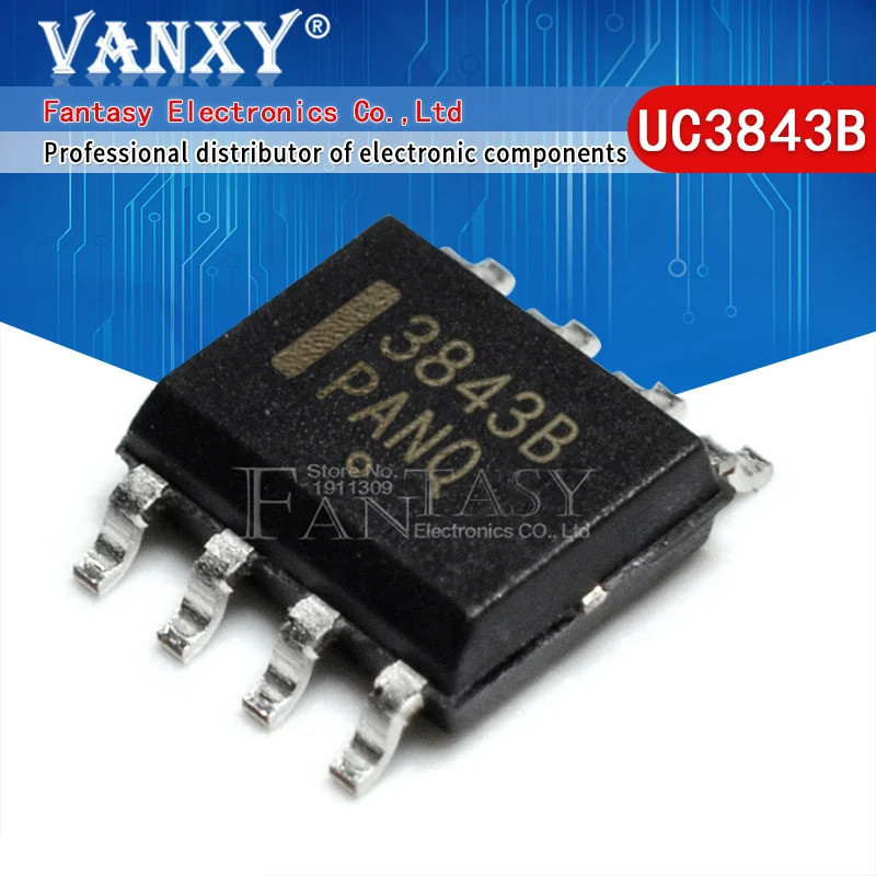 10 UC3843A SOP8 UC3843B SOP UC3843 3843B 3843A SOP-8