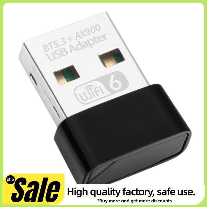 900Mbps WiFi 6 Bộ chuyển đổi USB Bluetooth 5.3 AX900 USB Dongle Card mạng không dây Băng tần kép 2.4