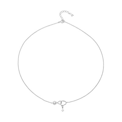 Dây cổ Bạc đính đá STYLE By PNJ XM00W060066