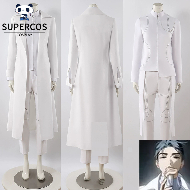 Alien Stage Ivan Cosplay Bộ trang phục màu trắng cho Comic Con Stage