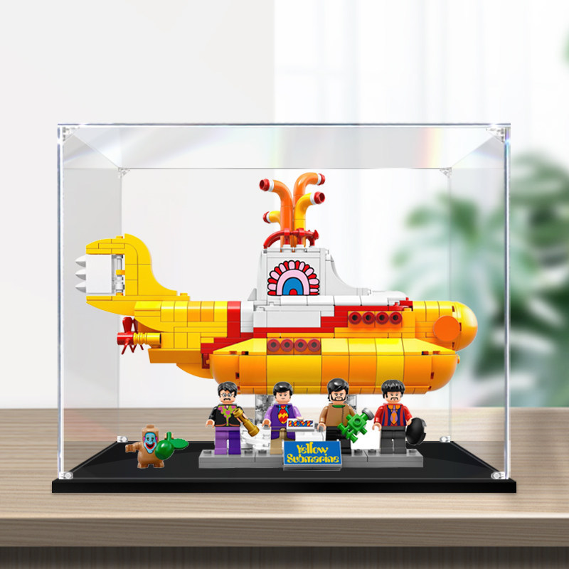 [Hộp trưng bày acrylic] Hộp trưng bày acrylic Vỏ kính trong suốt Thích hợp cho LEGO LEGO Tàu ngầm và
