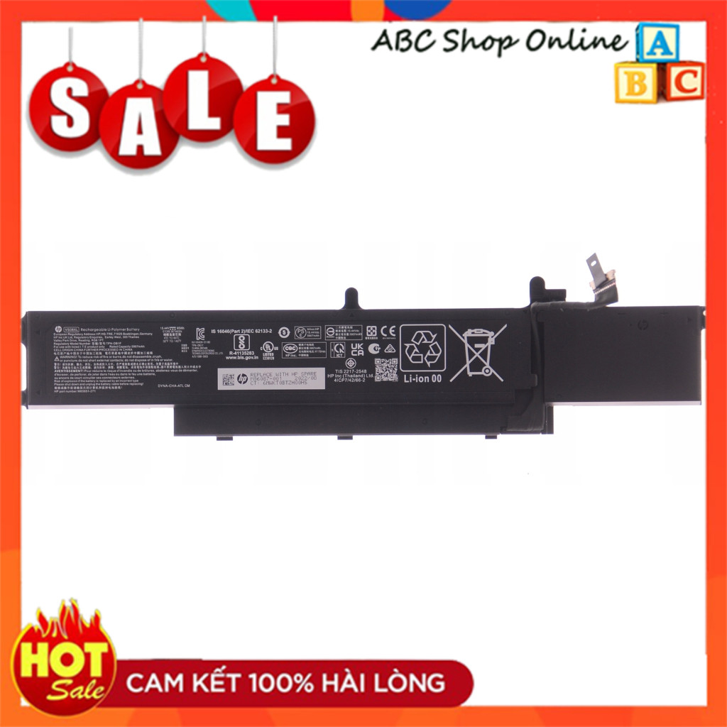 Pin Laptop HP ZBook Fury 16 G9 G10 G11 Mobile Workstation VS08XL M85951-171