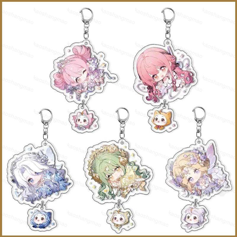 HK1 Infinity Nikki Acrylic Móc Khóa Mặt Dây Chuyền Túi Phụ Kiện Anime Game Ngoại Vi KH1