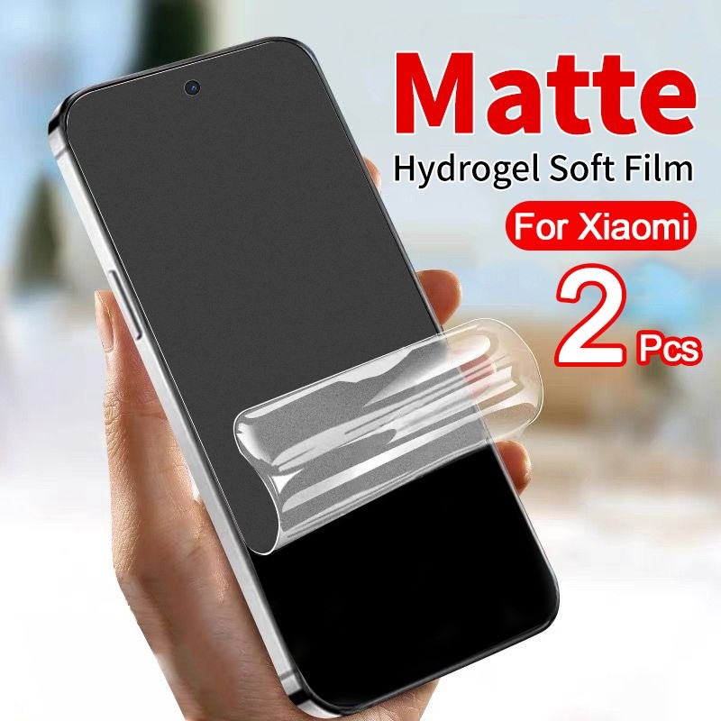 2 Pcs Dán PPF nhám chống vân tay dành cho Xiaomi Mi 15 Ultra 14 Pro 13 Lite 14T 13T Poco X7 F7 Redmi