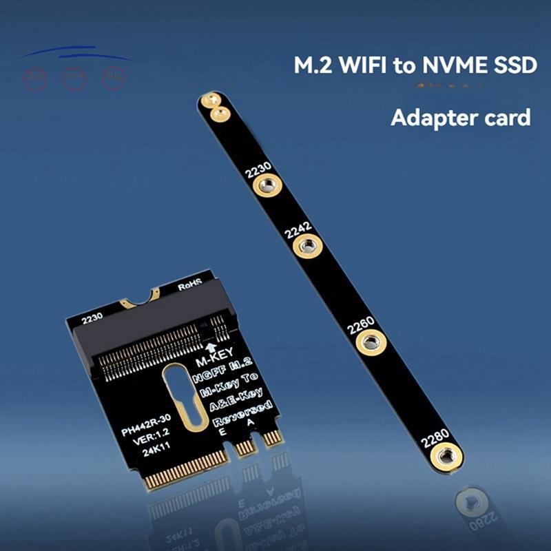 PCIE 4.0 M.2 NVME Adapter SSD PCIE Adapter Lắp Đặt Cho 2230 2242 2260 2280 M2 NVME SSD Rise Card Tươ