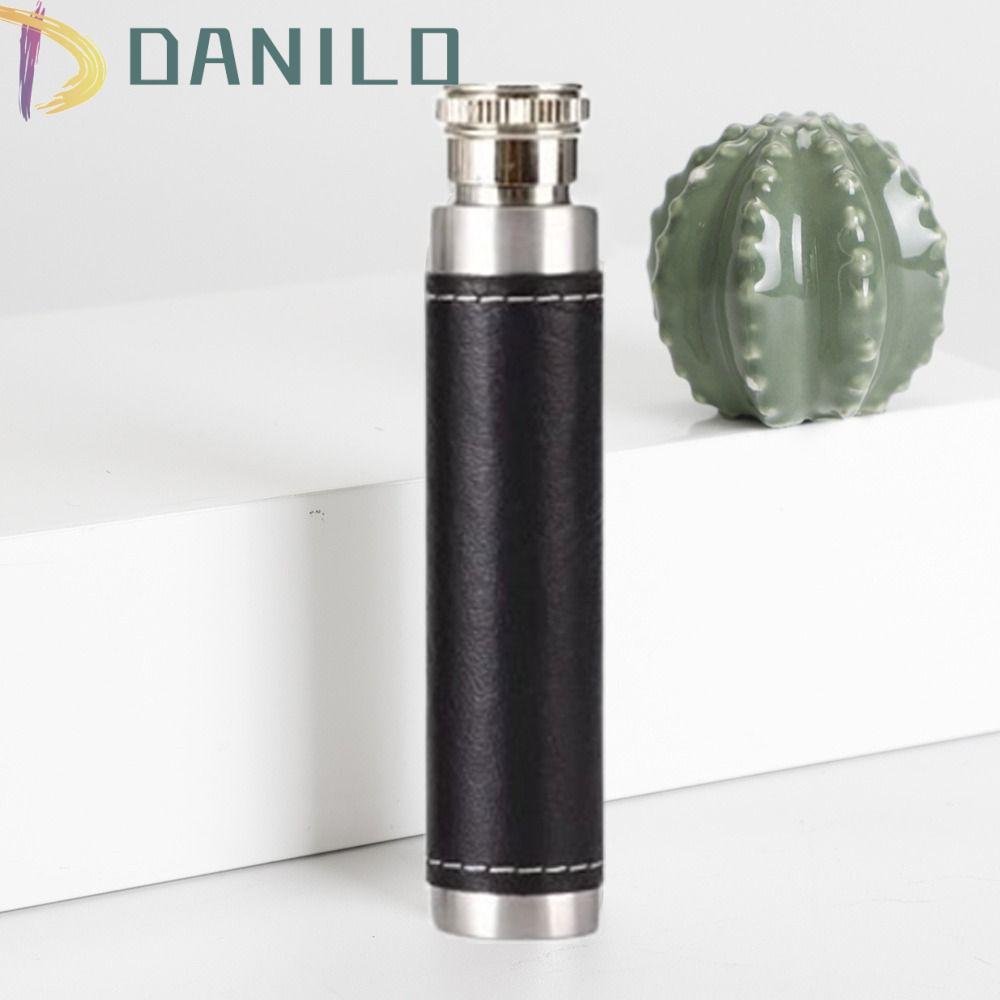 DANILO Hip Bình, 1 Oz Xi Lanh Whisky Flagon, Ống Rượu Đáy Bằng Thép Không Gỉ Mini Rượu Nồi Vodka