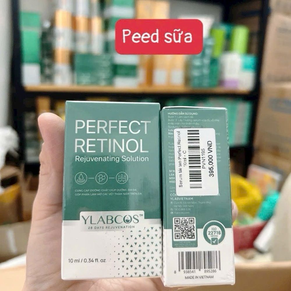 Serum tái tạo Retinol Dr Lacir chính hãng - Tái tạo da Perfect Retinol nội mô DrLacir Ylabcos