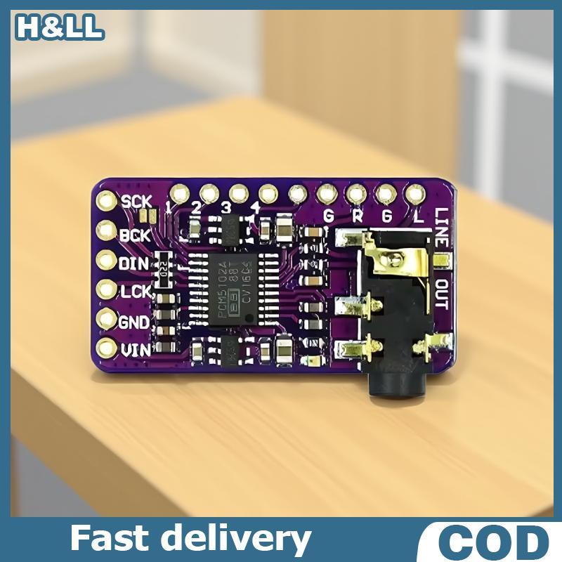 H & LL > PCM5102A Giao diện Bộ giải mã DAC I2S GY-PCM5102 Mô-đun máy nghe nhạc I2S cho Raspberry Pi 