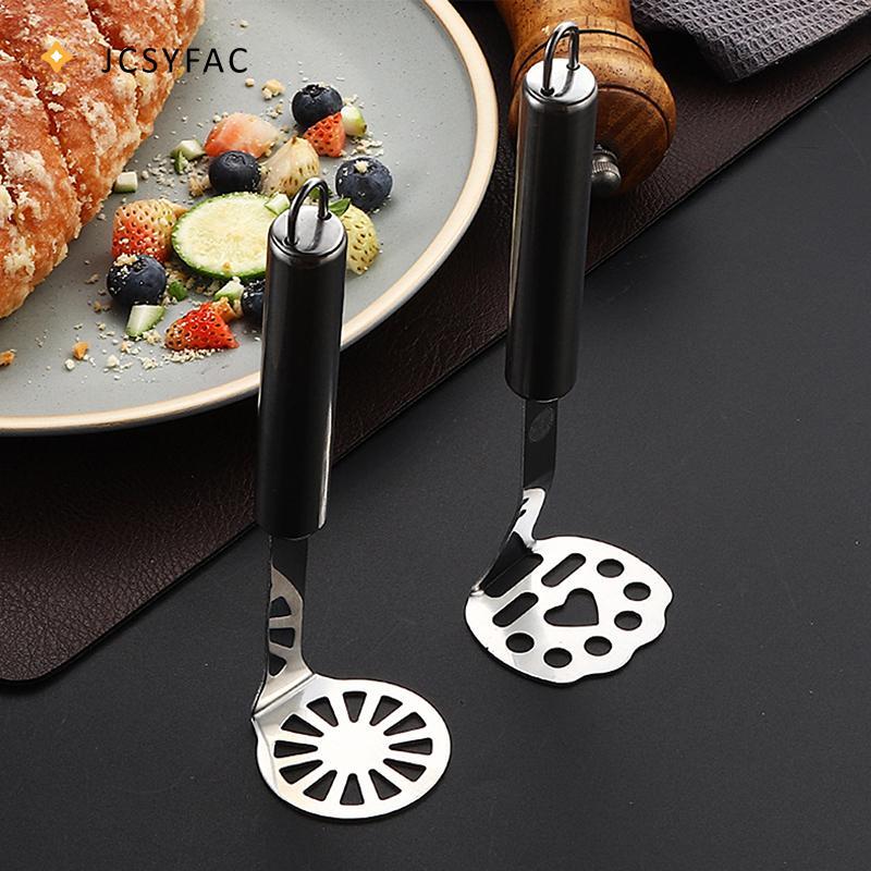 JCSYFAC Sáng Tạo Mud Press Masher Puree Juice Maker Thép không gỉ Khoai Tây Masher Ricer Crusher Kho