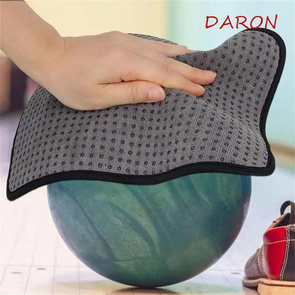 DARON Bowling Ball Khăn, Chống Trượt Dễ Dàng Grip Dots Bowling Shammy Pad, Thiết Bị Bowling Bụi Tẩy 