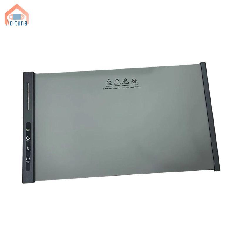 Khay sưởi ấm điện Thảm sưởi ấm thực phẩm Gấp hẹn giờ 1-8 giờ Nhiệt độ có thể điều chỉnh Máy hâm nóng thực phẩm điện cho bữa tiệc tại nhà Quà tặng