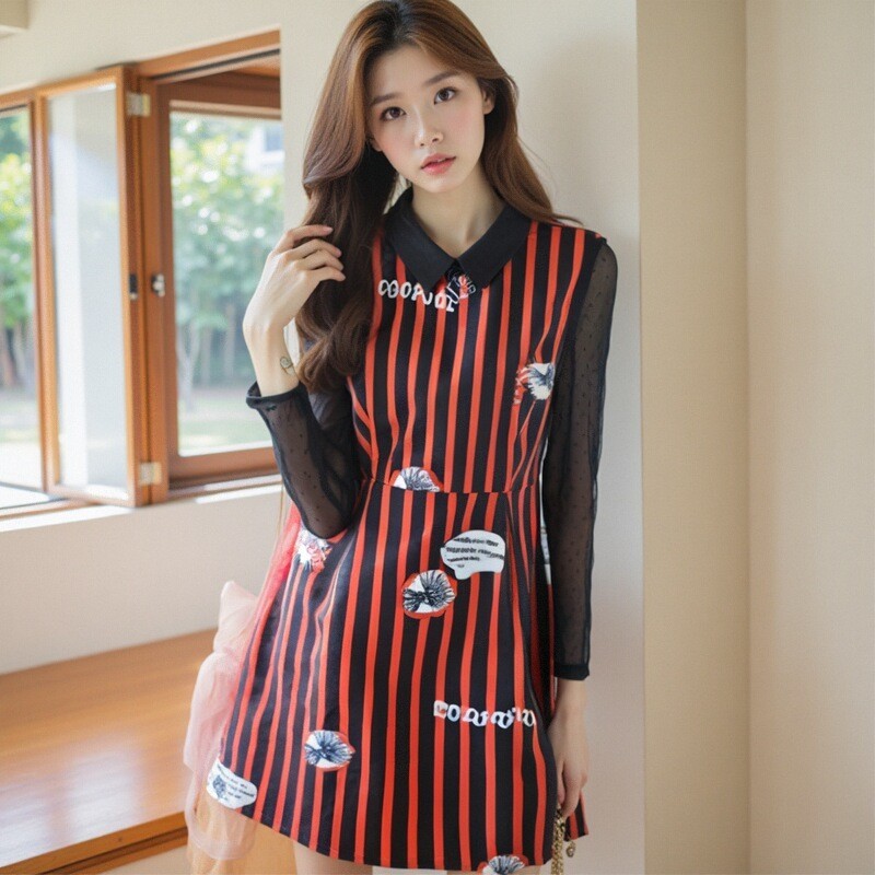 Ke Series 2025 Xuân Hè Phong Cách Mới Nữ Tay 2561 / LO4-12