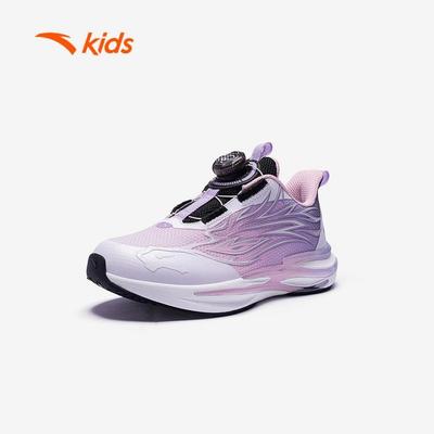 ANTA Kids Giày Chạy Thể Thao Red Flame 6 Bé Gái Phản Quang, Running Shoes  Êm Nhẹ Giảm Chấn3226A9902