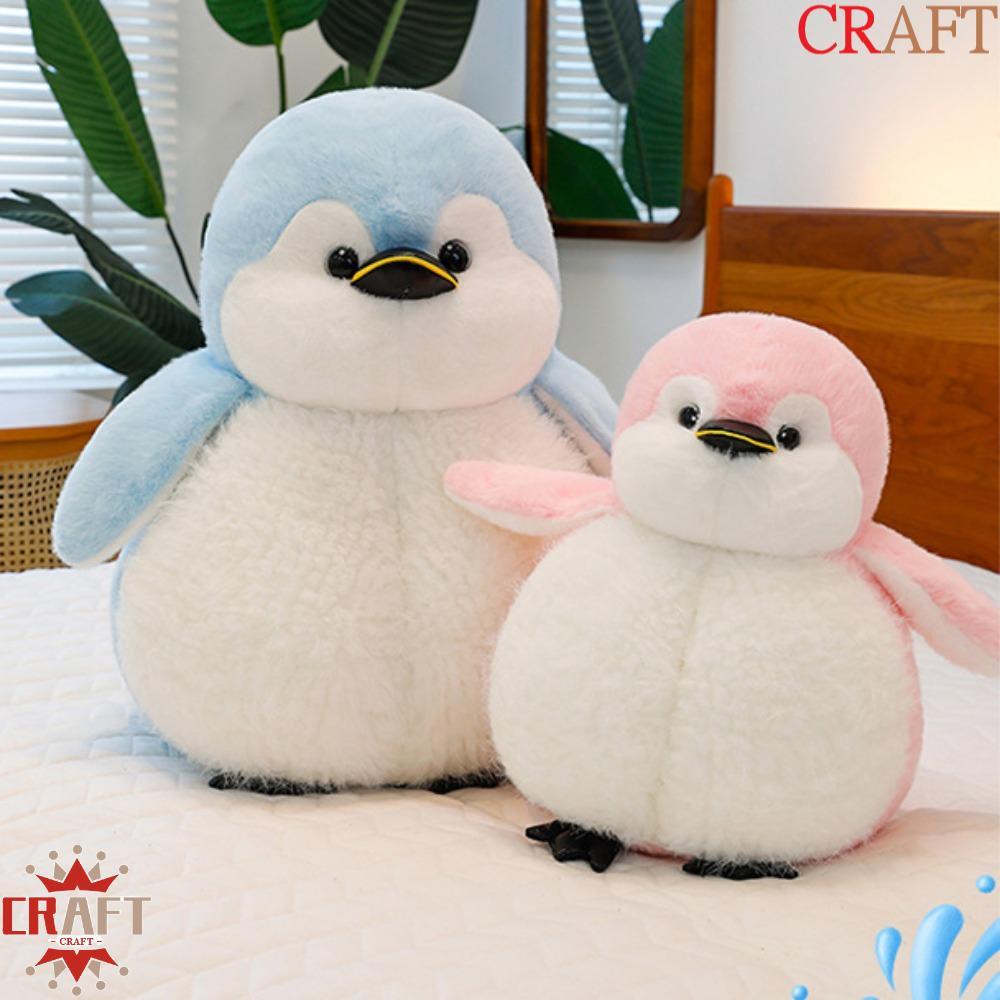 CRAFT Penguin Đồ chơi sang trọng, Mô phỏng Đồ chơi chim cánh cụt nhồi bông, Động vật thú vị Soft Plu