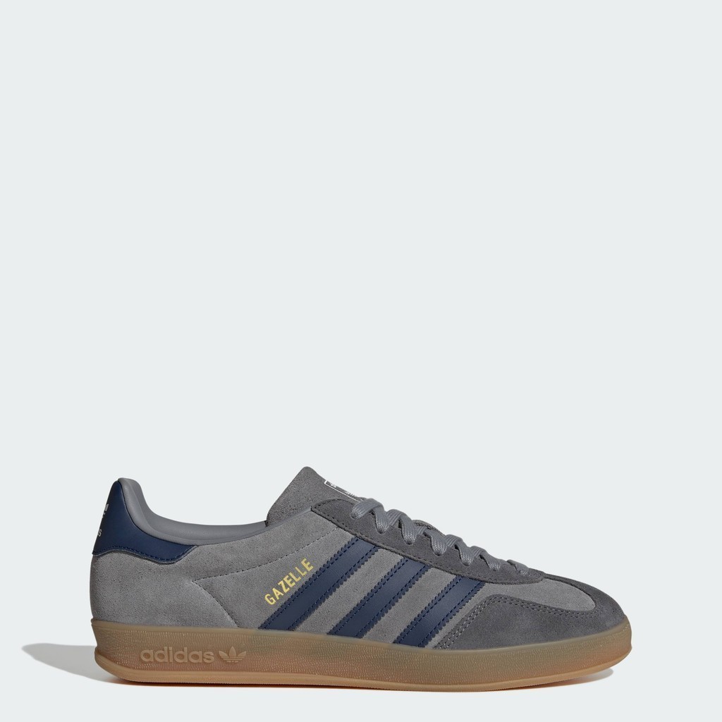 adidas Phong cách sống Giày Gazelle Indoor Nam Xám JQ8397