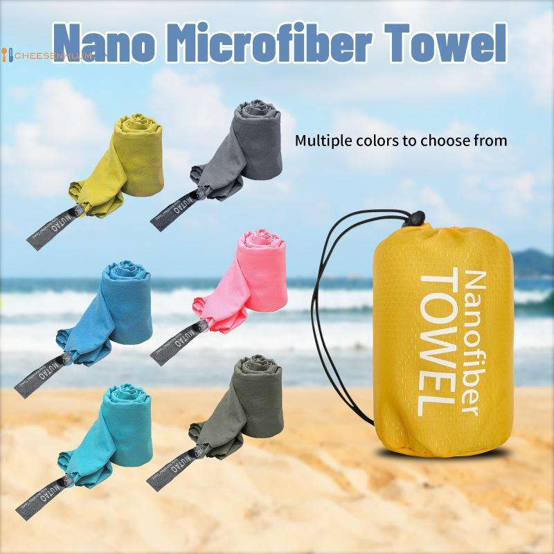 Cs 1 Cái 80x40CM Khăn Khô Ngoài Trời Cắm Trại Đi Bộ Đường Dài Đi Xe Đạp Khăn Thể Thao Di Động Khăn T