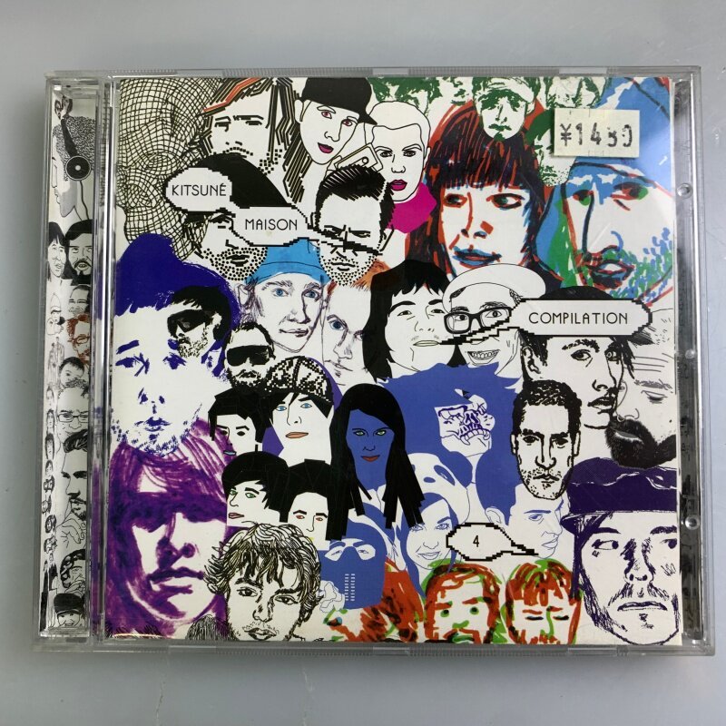 (Unsealing) Kitsune Maison Compilation 4 Kitsune Maison CD ping CD và trang giấy ping