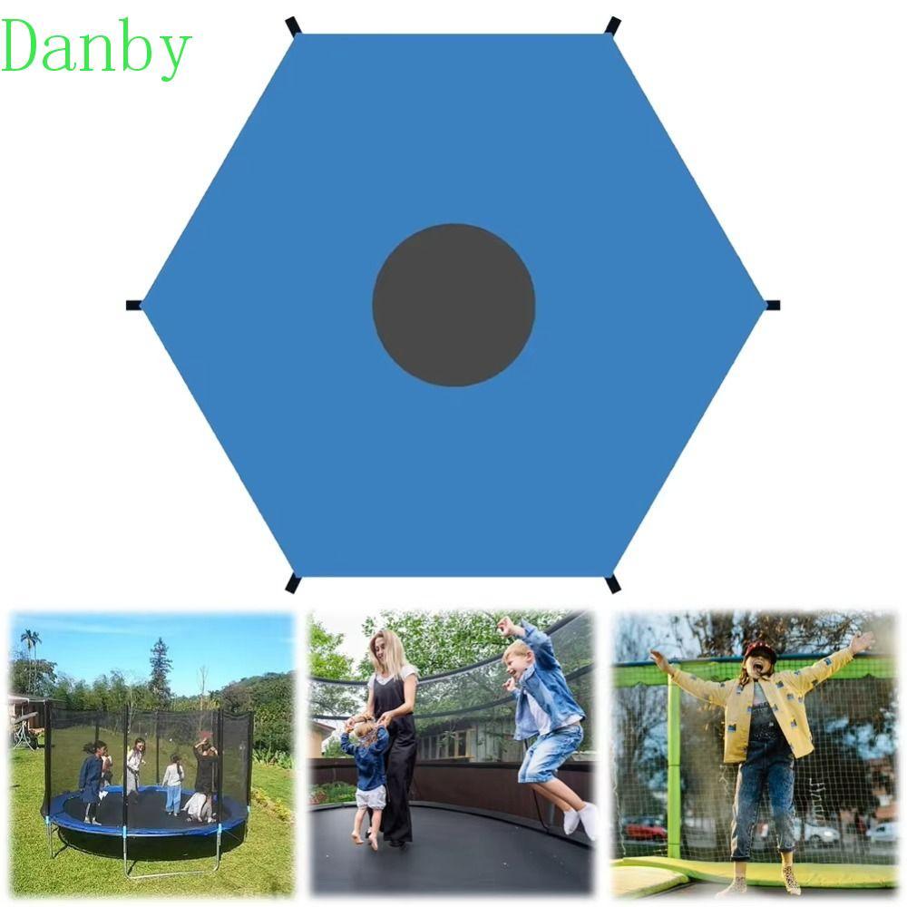 Mái che nắng DANBY Trampoline, Vỏ che nắng tấm bạt lò xo chống nước 6 / 8 / 10ft, Thiết bị tập thể d