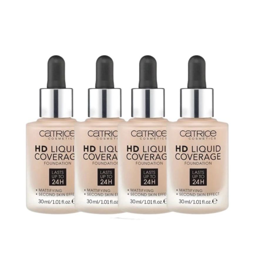 Kem nền Catrice HD Liquid Coverage Foundation 24h, Kem Nền Kiềm Dầu, Chống Trôi Catrice HD Liquid Co