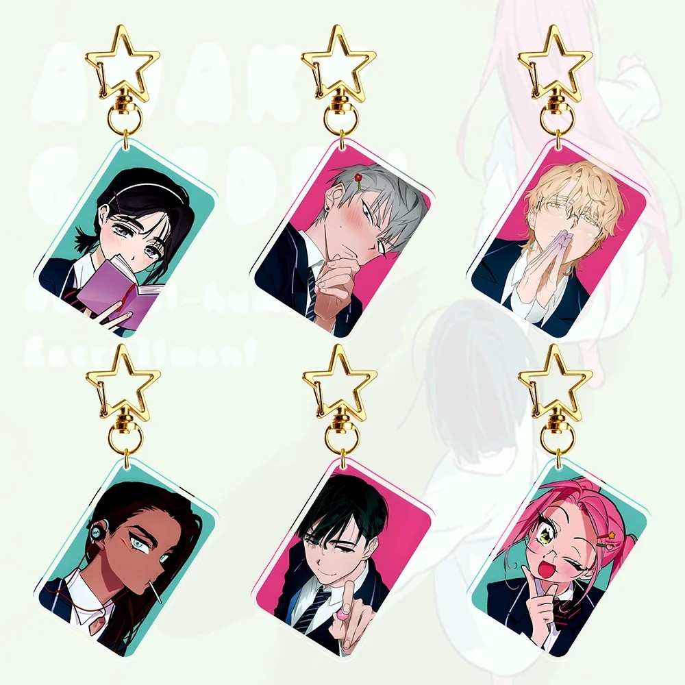 Móc khóa Standee Alien Stage ALNST Acrylic in hình Till Ivan Mizi Sua Hyuna Luka trang trí balo túi 