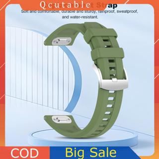 Dành Cho Huawei Watch GT6 46mm 2 Nút Dây Đeo Đồng Hồ Có Thể Điều Chỉnh Dây Silicon Vòng Tay Chống Nước Thông Minh Dây Đeo Tay Phụ Kiện Thay Thế