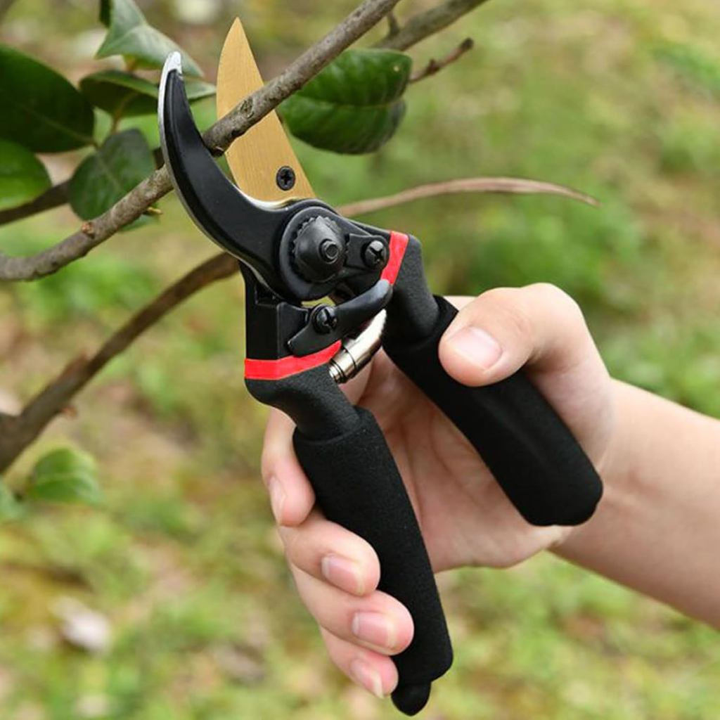 8.5 "BypassPruningSearsforGardening, GardenScissorTools, HeavyDutyHandheldPrunersCutterClippersforTr