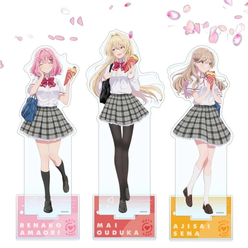 Standee Anime Watanare Theres No Freaking Way Ill be Your Lover Mô Hình Mica Trang Trí Renako Amaori