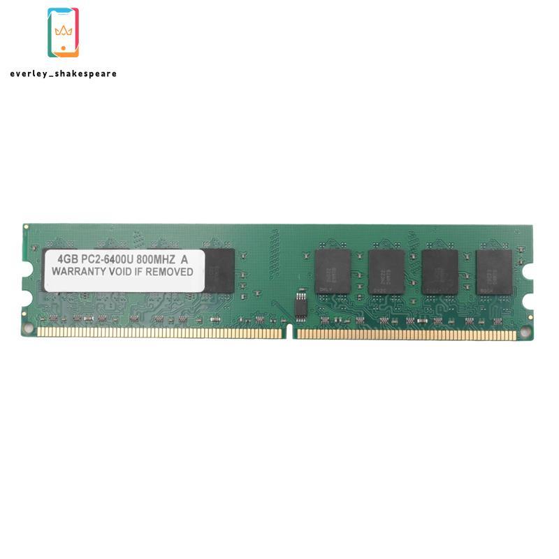 4Gb 4G Ddr2 800Mhz Pc2-6400 Bộ nhớ máy tính Ram Pc Dimm 240-Pin Nền tảng tương thích cho bộ nhớ máy 