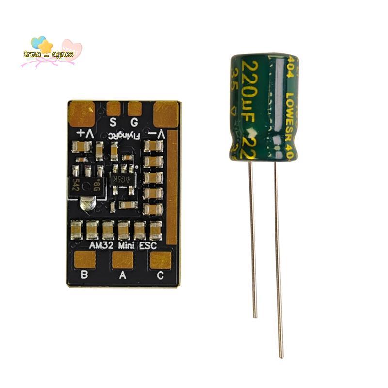 6-26V Đơn Vị Đơn Mini AM32 ESC 2-6S 40A 32-Bit Bộ Điều Khiển Tốc Độ Điện Tử Cho FPV Drone RC Xe Mô H