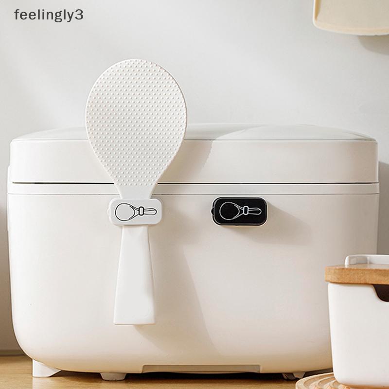 [FEEL] Hộp đựng thìa gạo dính Ra Kitchen Bếp Nồi treo tường Giá để thìa xếp vị trí Ra White Kitchen 