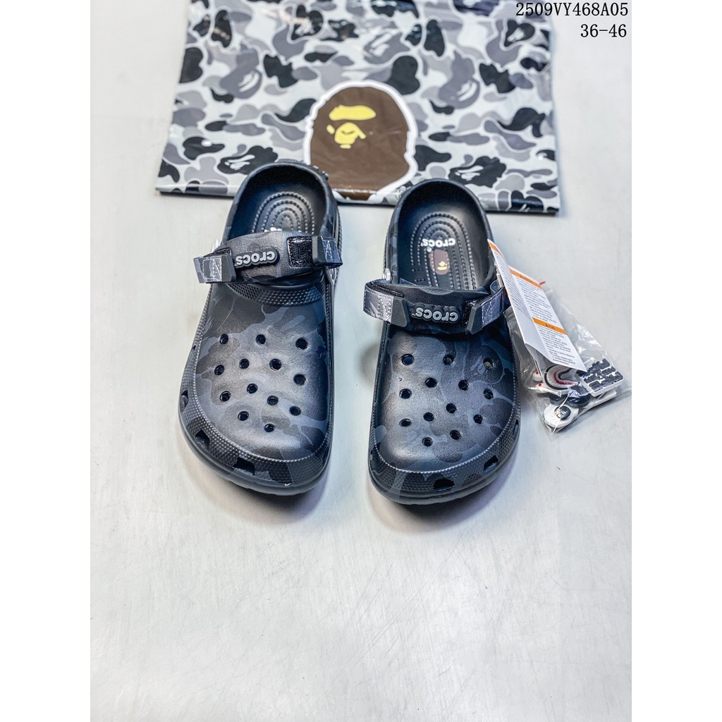 Crocs Classic Clog Crocs Full Range Dép đi biển thông thường Dép sandal WQTG