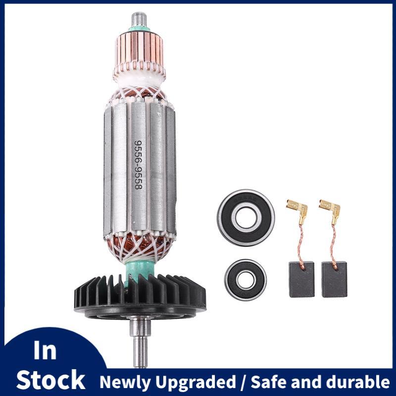 Thay thế AC220V-240V Cánh quạt phần ứng cho máy mài góc 9556 9557 9558 9556NB 9556HN 9557NB 9557HN 9