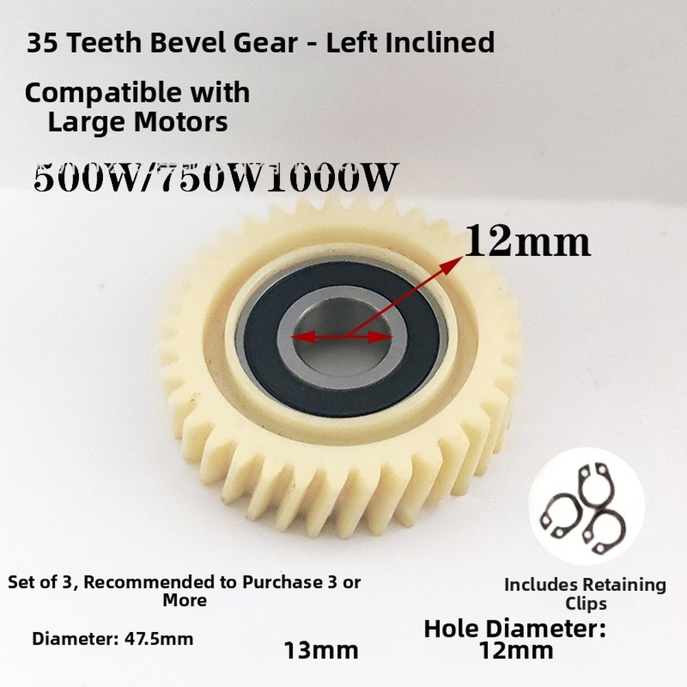 Ebike - Vòng bi PA66 Nylon 6001, Lắp bu lông dưới cùng