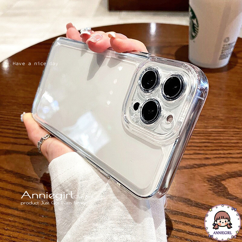 Ốp Điện Thoại Trong Suốt Chống Sốc Trong Suốt Cho IPhone 17 PRO MAX 16 15 14 13 12 Pro Max 13 12 Mini X XR X XS Max 7 8 14 15 16 Plus Vỏ Đen