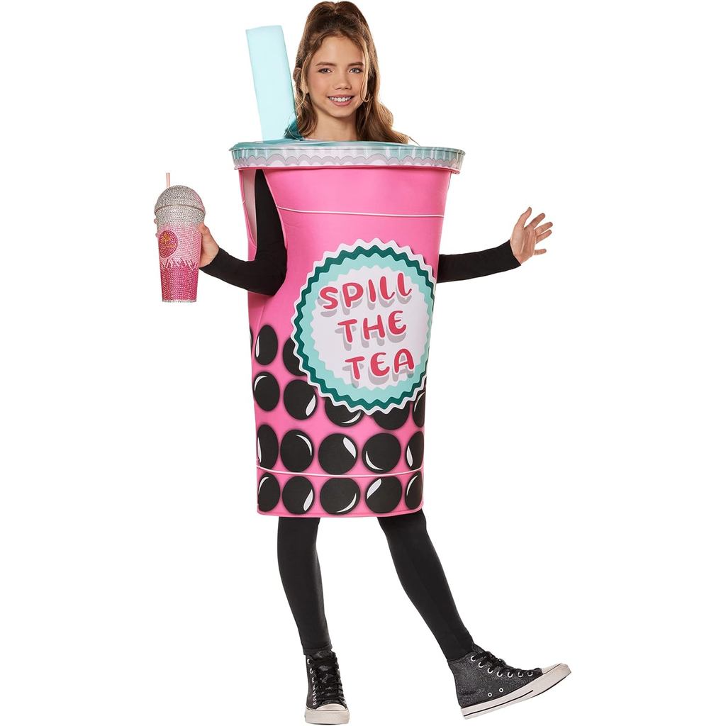 Trang phục trà bong bóng cho trẻ em Spirit Halloween | Trang Phục Vui Nhộn | Bộ 3D Easy-To-Wear