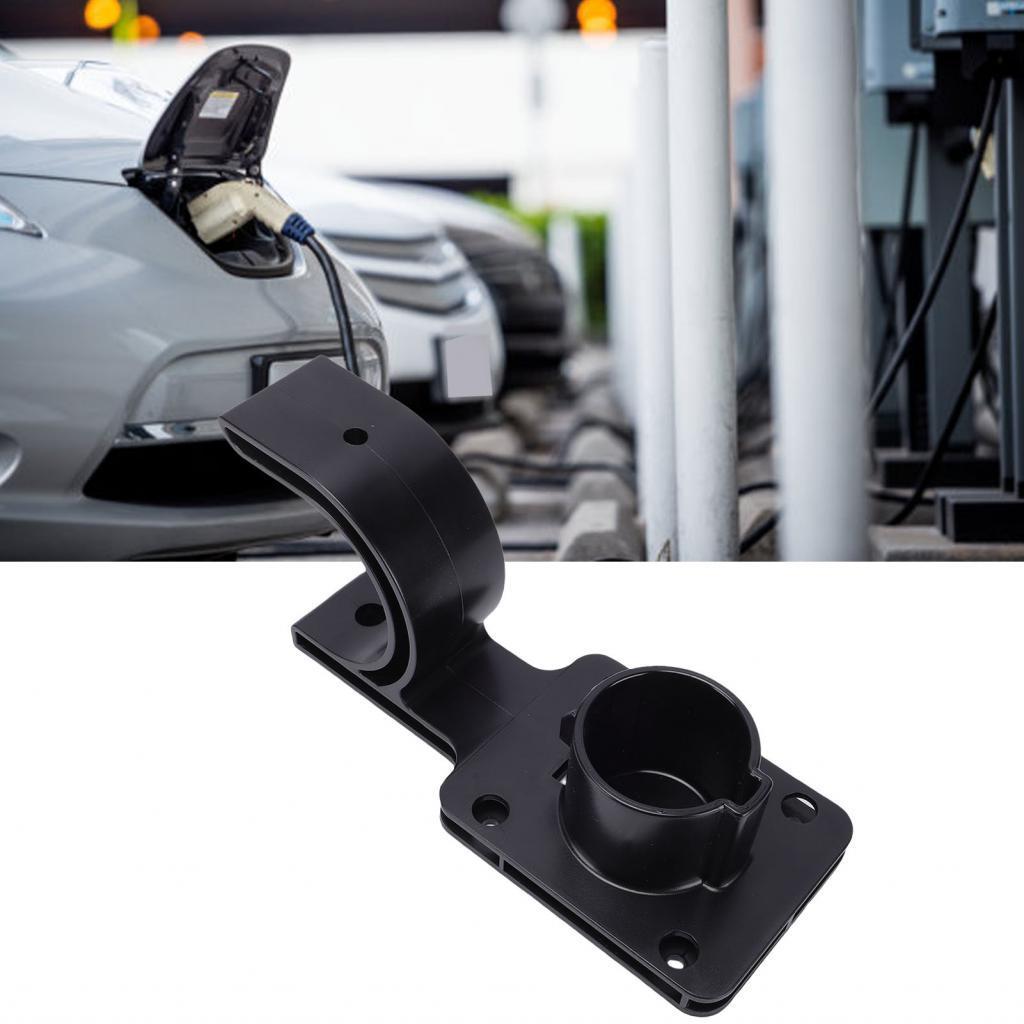 Emily-VN EV Sạc Vòi Bao Da Dock Treo Tường Giữ Cáp Móc Cho J1772 Cổng Kết Nối Xe Điện
